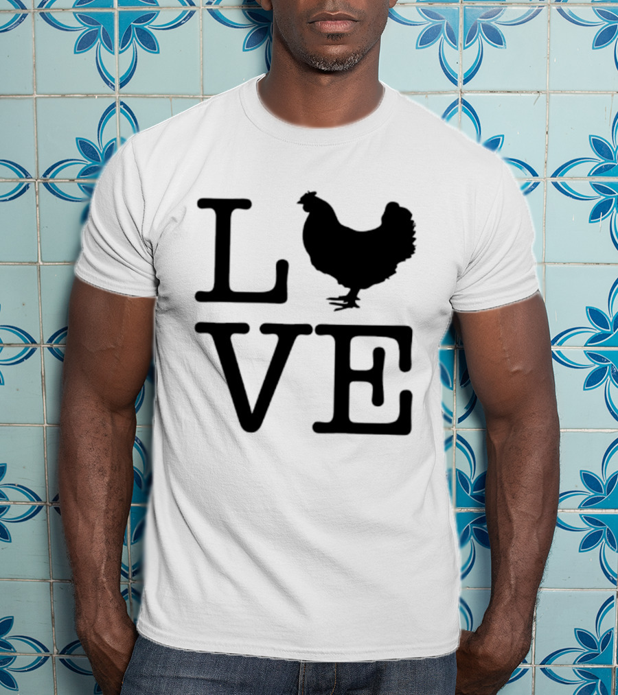 Dallas Cowboys Hunter Luepke Love Chicken LVE T-Shirt