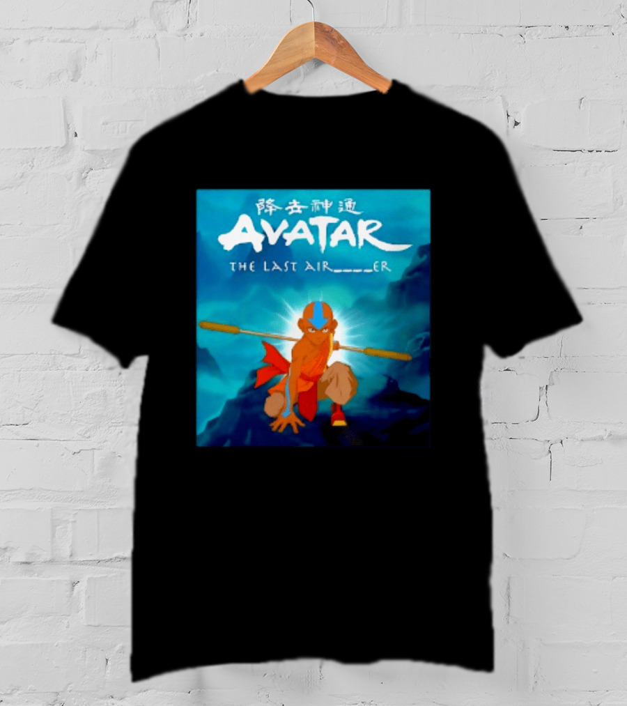 Avatar The Last Airbender Aang Nickelodeon Japanese T-Shirt