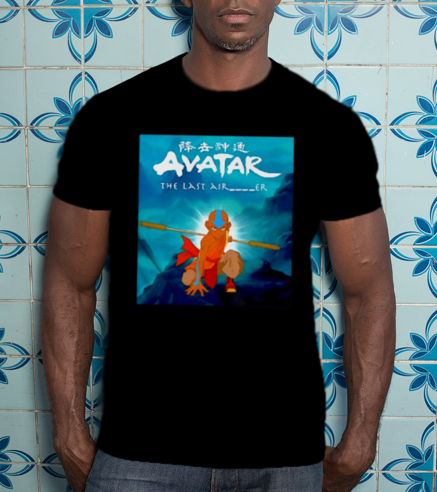 Avatar The Last Airbender Aang Nickelodeon Japanese T-Shirt