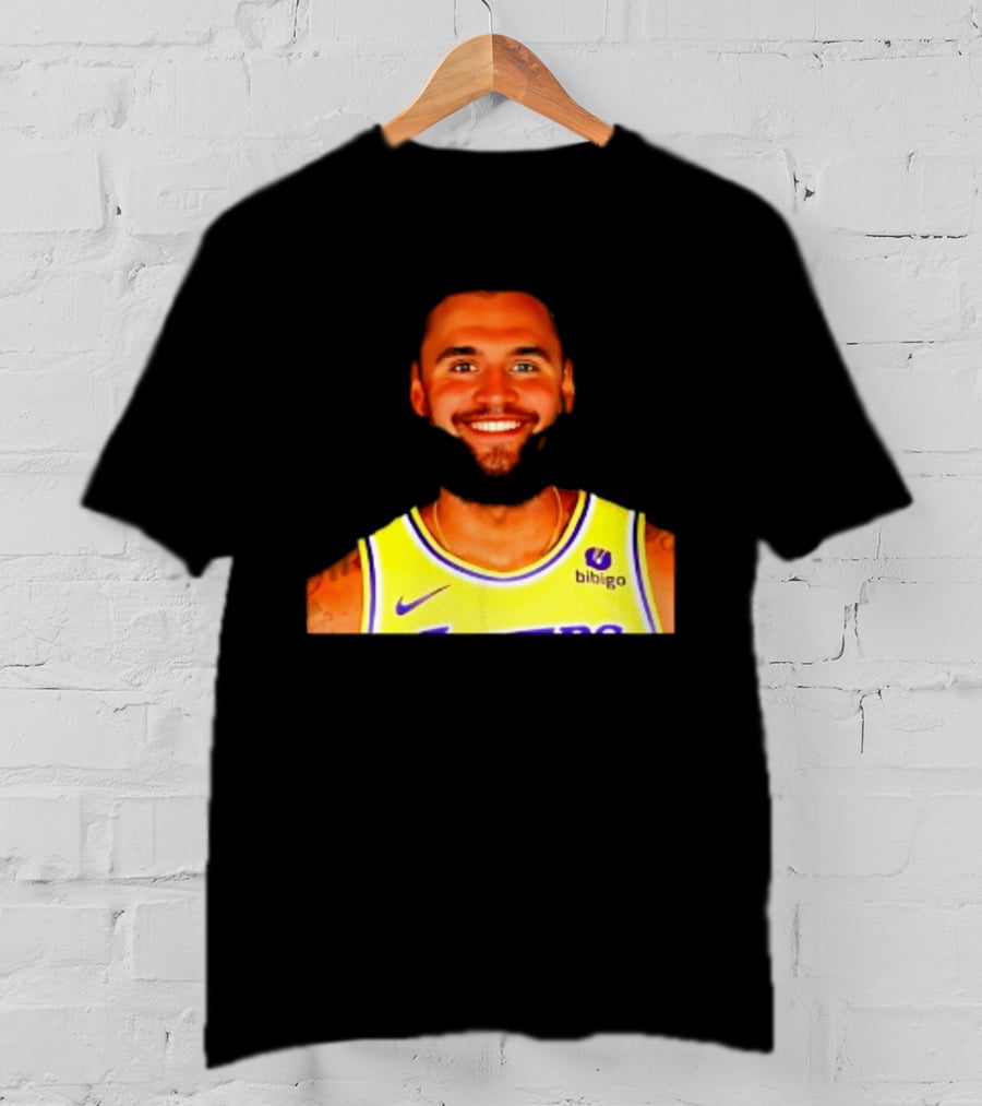 Charlie Kirk And LeBron James Los Angeles Lakers Basketball Meme T-Shirt