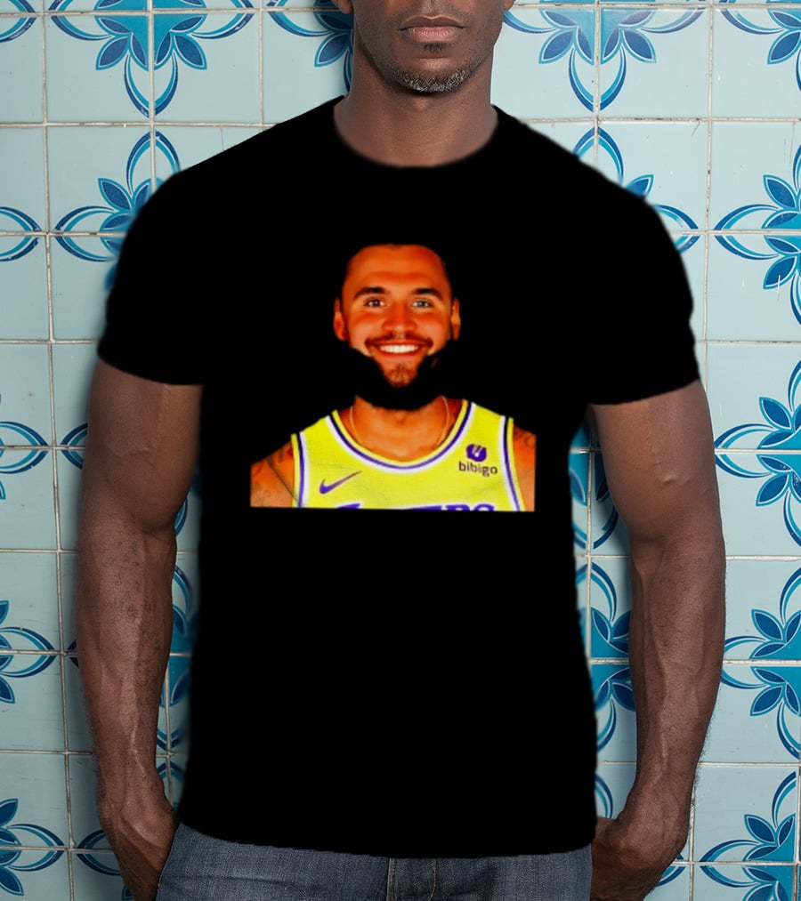 Charlie Kirk And LeBron James Los Angeles Lakers Basketball Meme T-Shirt