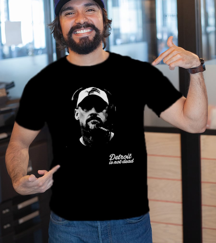 Detroit Lions Dan Campbell Detroit Is Not Dead T-Shirt