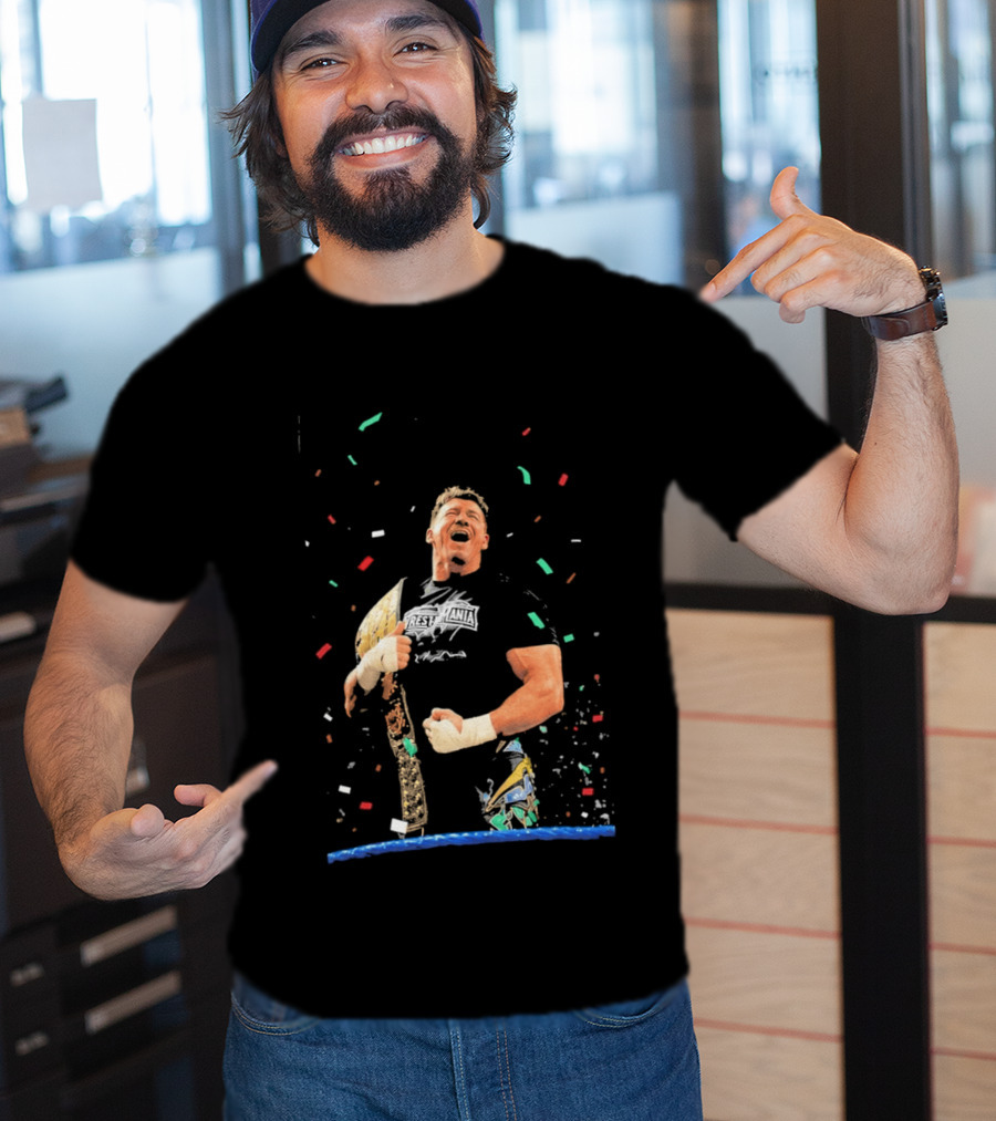Eddie Guerrero Latino Heat WrestleMania Champion Celebration 2026 T-Shirt