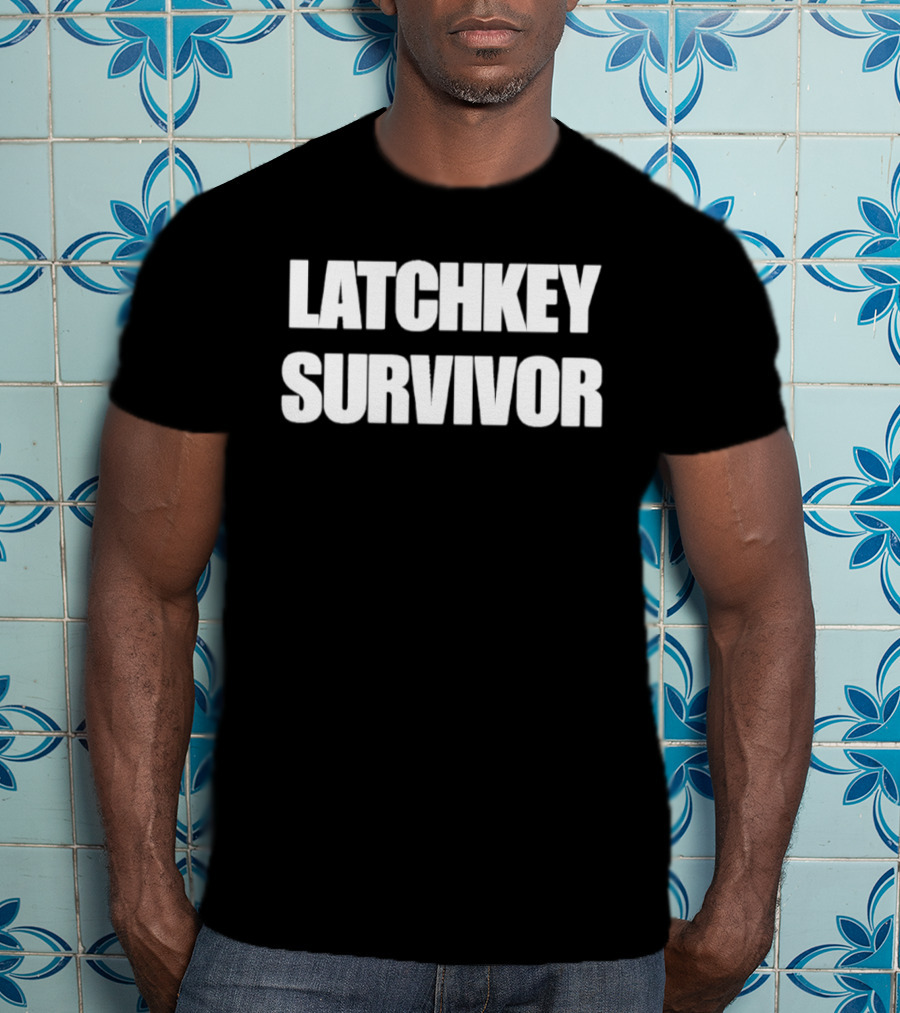 Latchkey Survivor Vintage Nostalgia Child Of The 80s Spirit T-Shirt