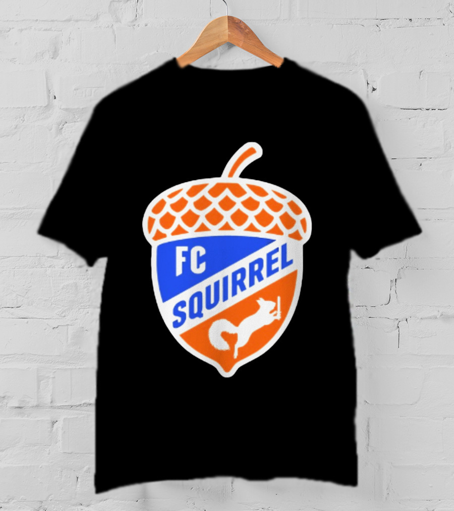 FC Squirrel Acorn Crest Cincinnati Soccer T-Shirt
