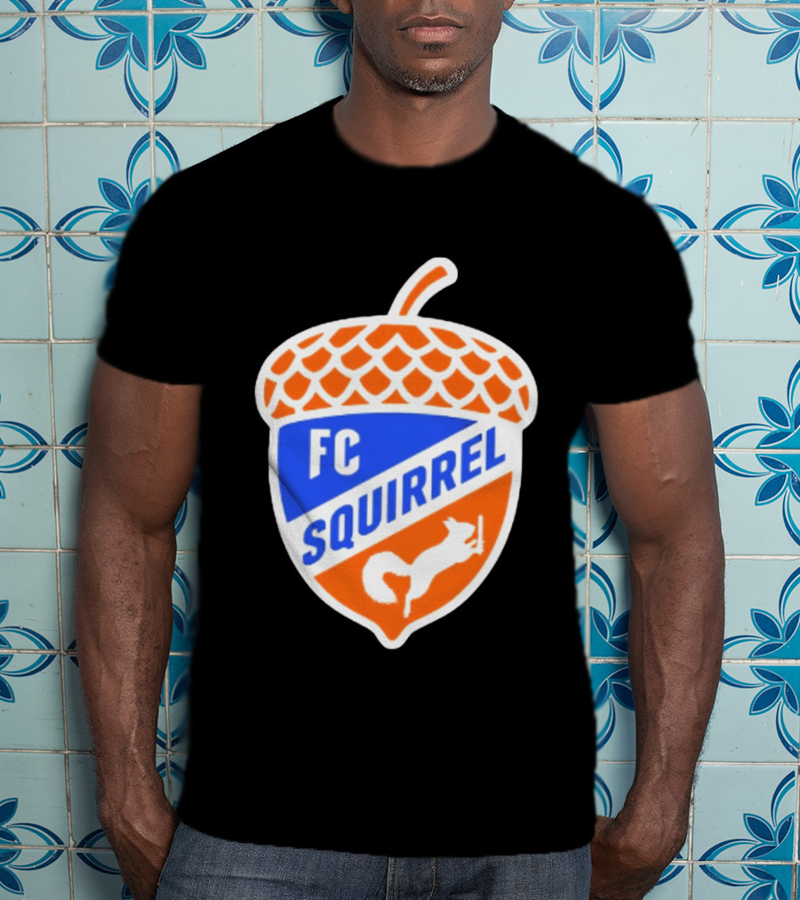 FC Squirrel Acorn Crest Cincinnati Soccer T-Shirt