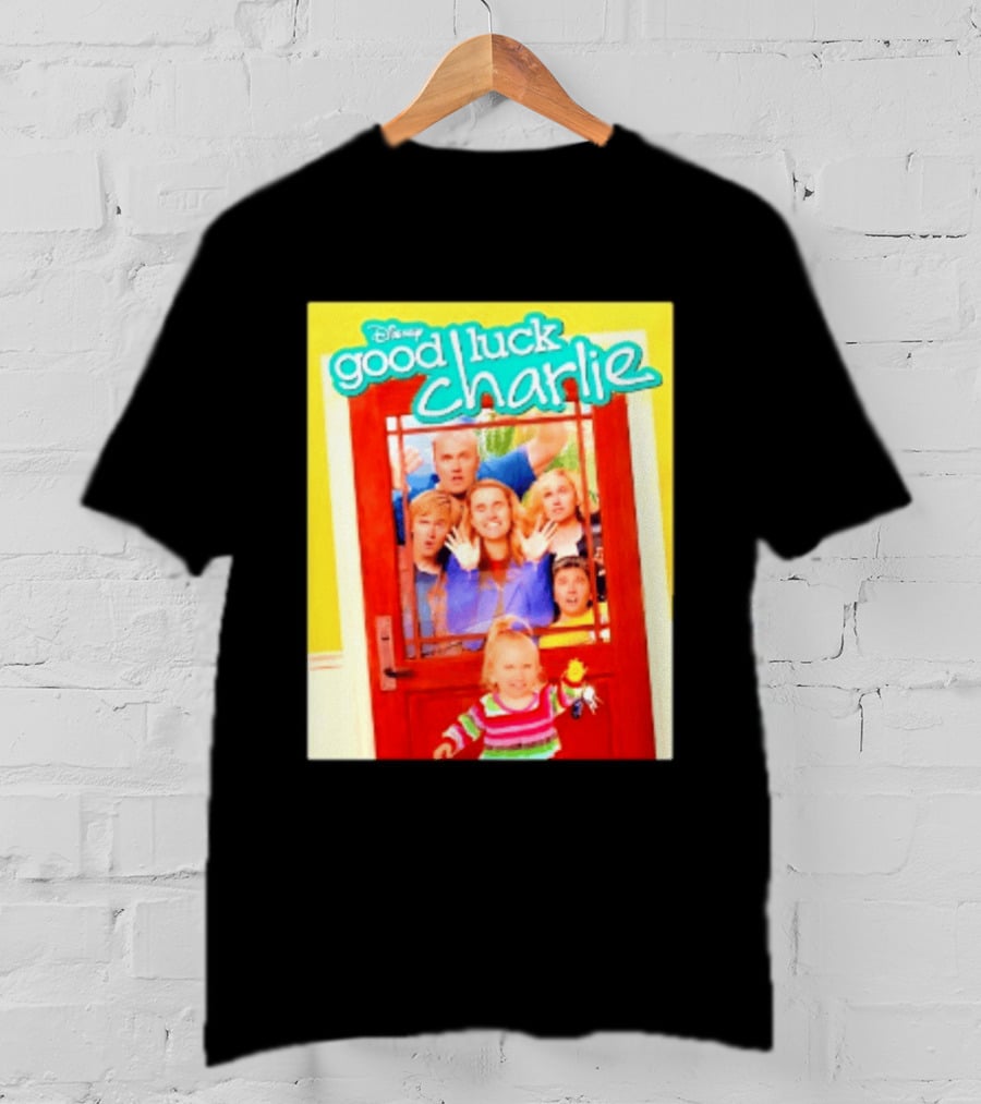 Disney Good Luck Charlie Family Door Scene T-Shirt