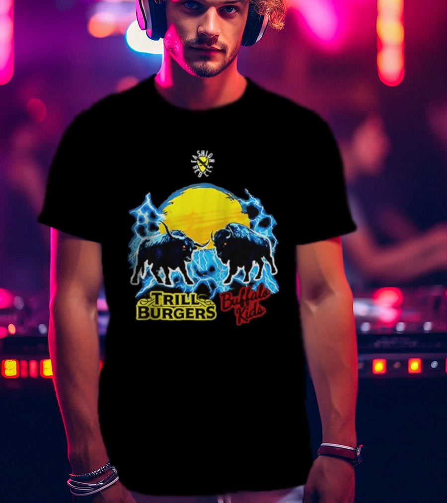 Buffalo Kids Versus Trill Burgers Electric Showdown 2026 T-Shirt