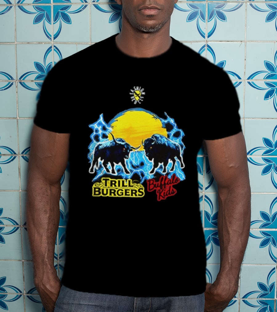 Buffalo Kids Versus Trill Burgers Electric Showdown 2026 T-Shirt