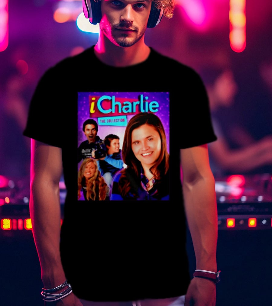 ICharlie The Collection ICarly Nickelodeon Meme TV Show Cast T-Shirt