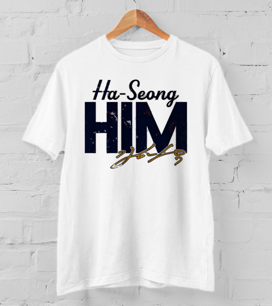 Ha Seong Kim HIM Atlanta Braves 2026 MLB Season T-Shirt