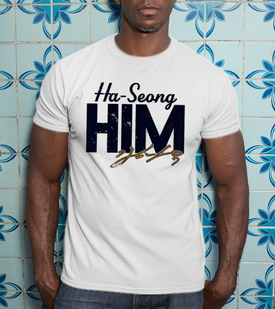 Ha Seong Kim HIM Atlanta Braves 2026 MLB Season T-Shirt