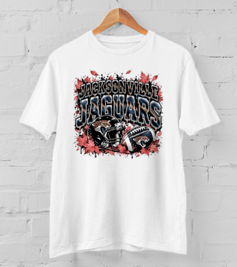 Jacksonville Jaguars Football Helmet Halloween 2026 T-Shirt