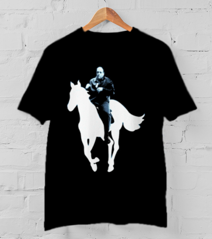 Rogue Co Pie O My Own Summer Millennial Sopranos Iconic Horse Scene T-Shirt