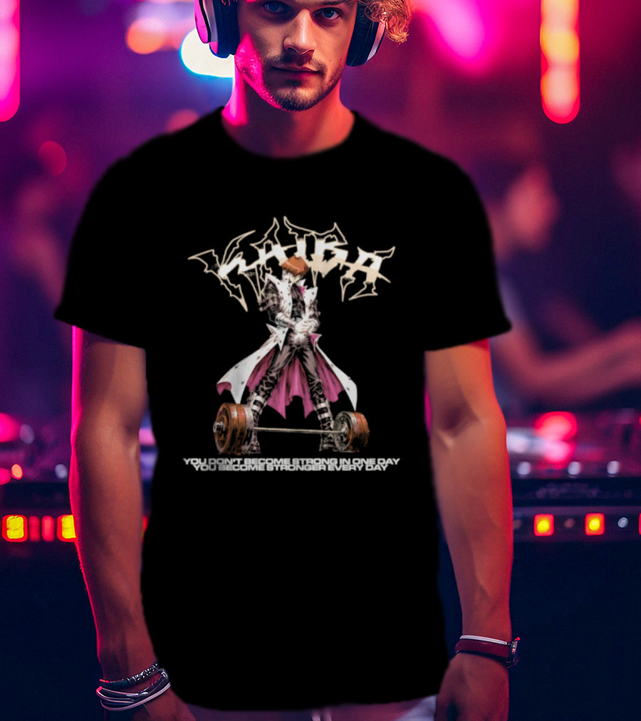 Seto Kaiba Yu Gi Oh Kaiba You Don't Become Strong In One Day You Become Stronger Every Day T-Shirt