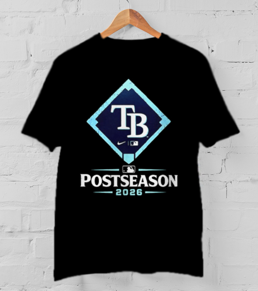 Tampa Bay Rays MLB 2026 Postseason Clinched T-Shirt