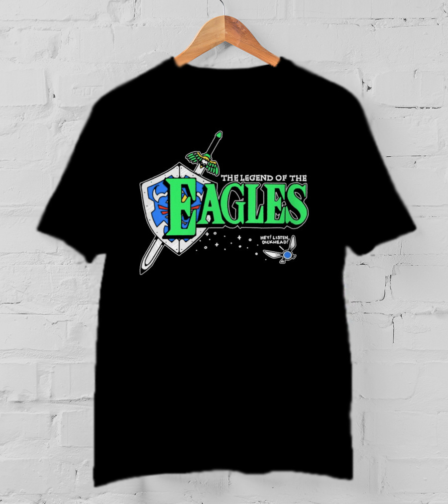 The Legend Of The Eagles Sword And Shield Adventure T-Shirt