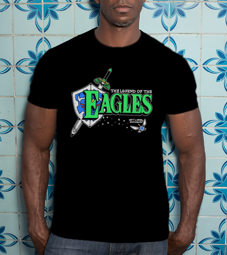 The Legend Of The Eagles Sword And Shield Adventure T-Shirt