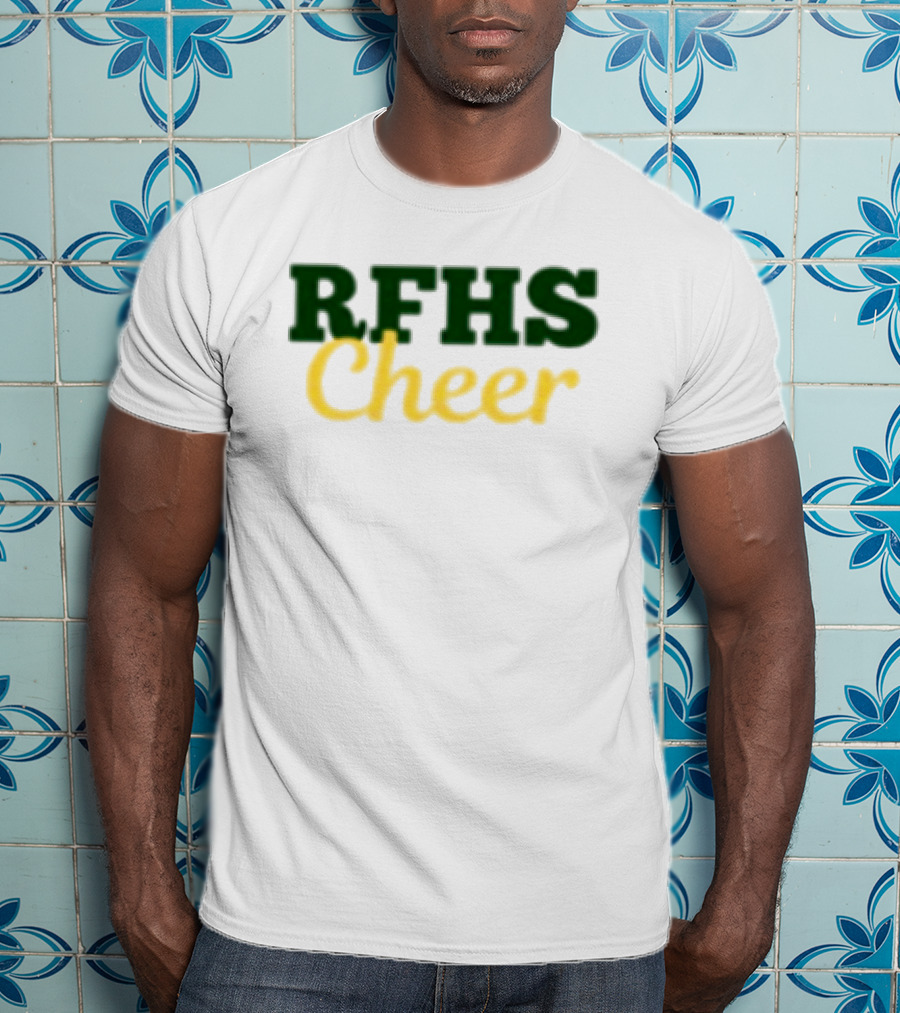 RFHS Cheer Roster Small Front White RF Store T-Shirt