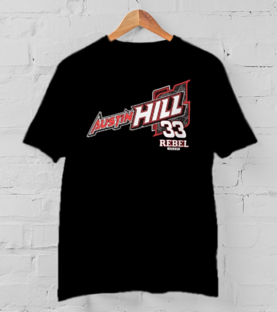 Austin Hill 33 Rebel Racing Team Honoring Our Original Rebel T-Shirt
