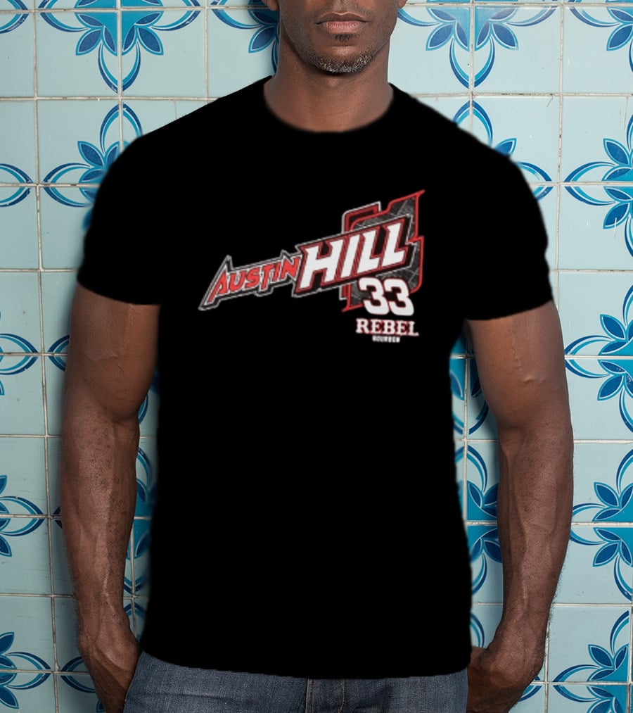 Austin Hill 33 Rebel Racing Team Honoring Our Original Rebel T-Shirt