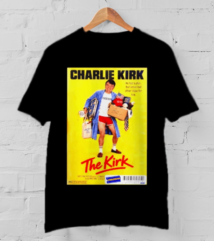 Charlie Kirk He Had A Plan But Israel Had Other Ideas For Him The Kirk Freedom T-Shirt