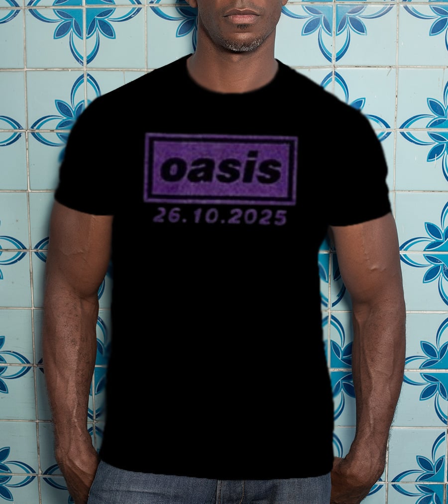 Oasis 26.10.2025 Tokyo Live Anniversary Tour T-Shirt