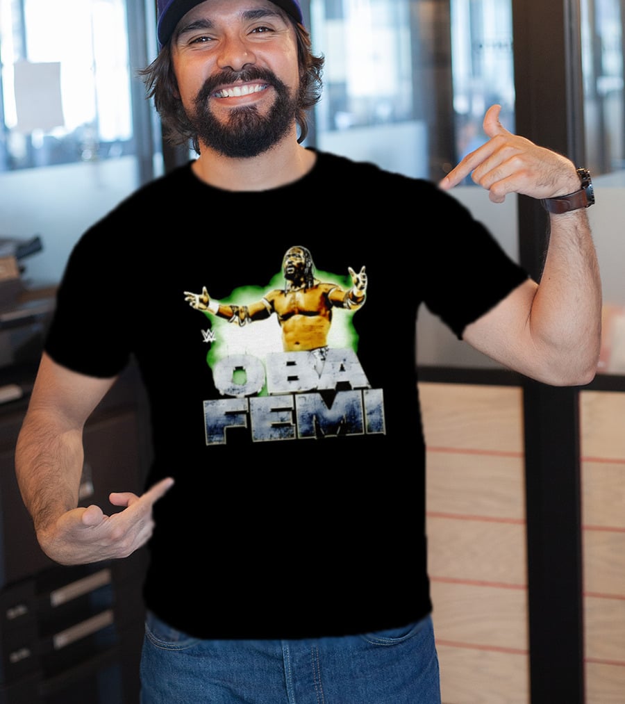 Oba Femi WWE Superstar Name T-Shirt