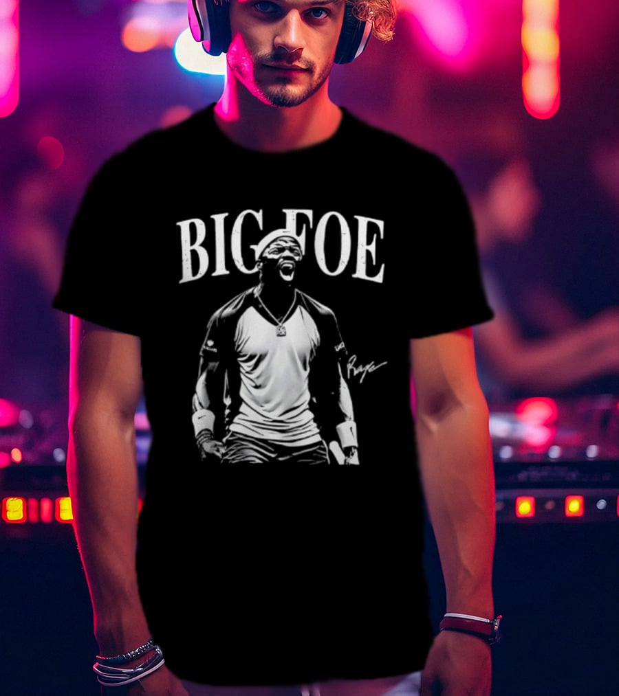 Frances Tiafoe Big Foe Tennis Player T-Shirt