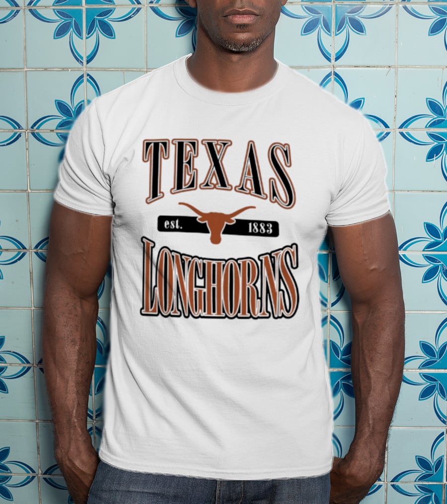 Texas Longhorns Est 1883 Vintage Team Spirit T-Shirt