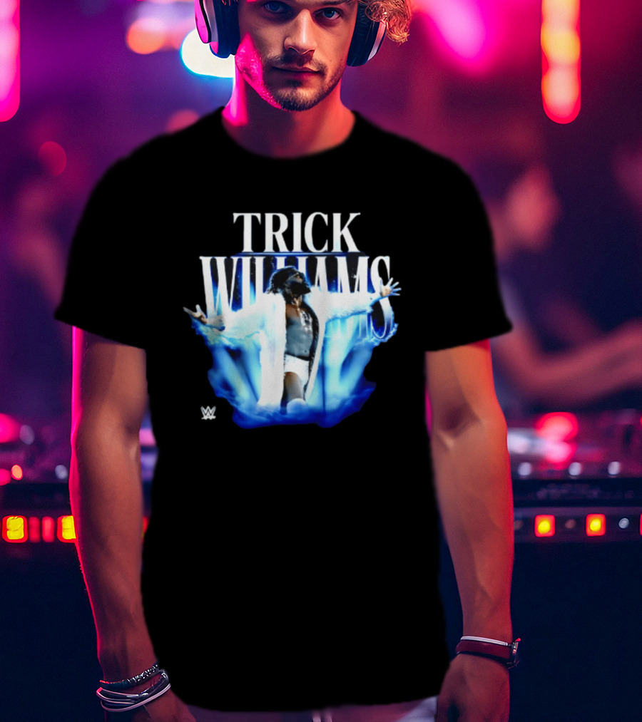 Trick Williams WWE Fur Coat Iconic Entrance T-Shirt