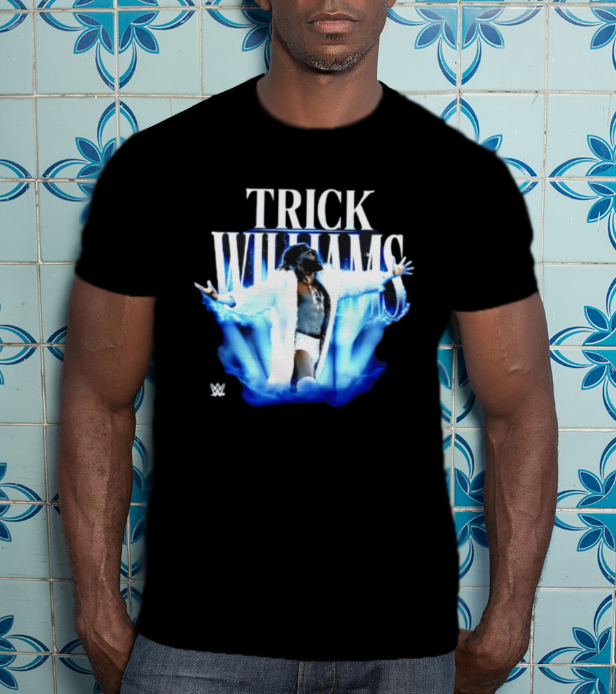 Trick Williams WWE Fur Coat Iconic Entrance T-Shirt