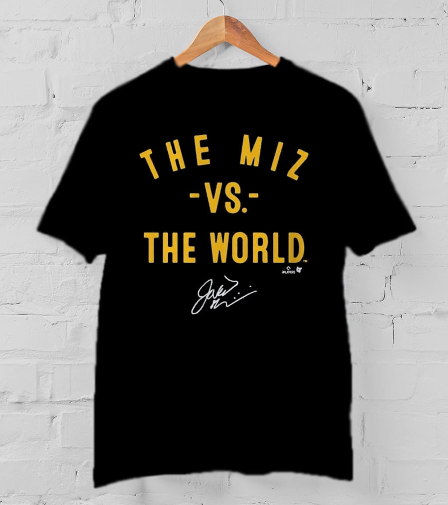 The Miz Vs The World Signed Jacob Misiorowski T-Shirt
