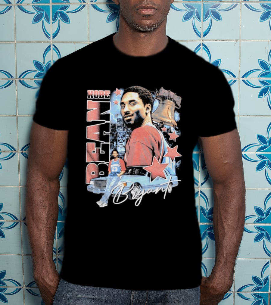 Kobe Bean Bryant Philadelphia Liberty Bell Vintage Style 23 Jersey Retro 76ers T-Shirt