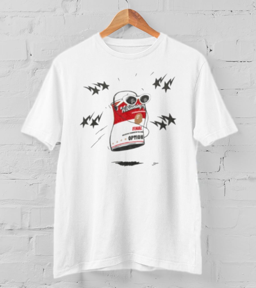 Hbx Store Saint Mxxxxxx Bape Collaboration With Dancing Can T-Shirt