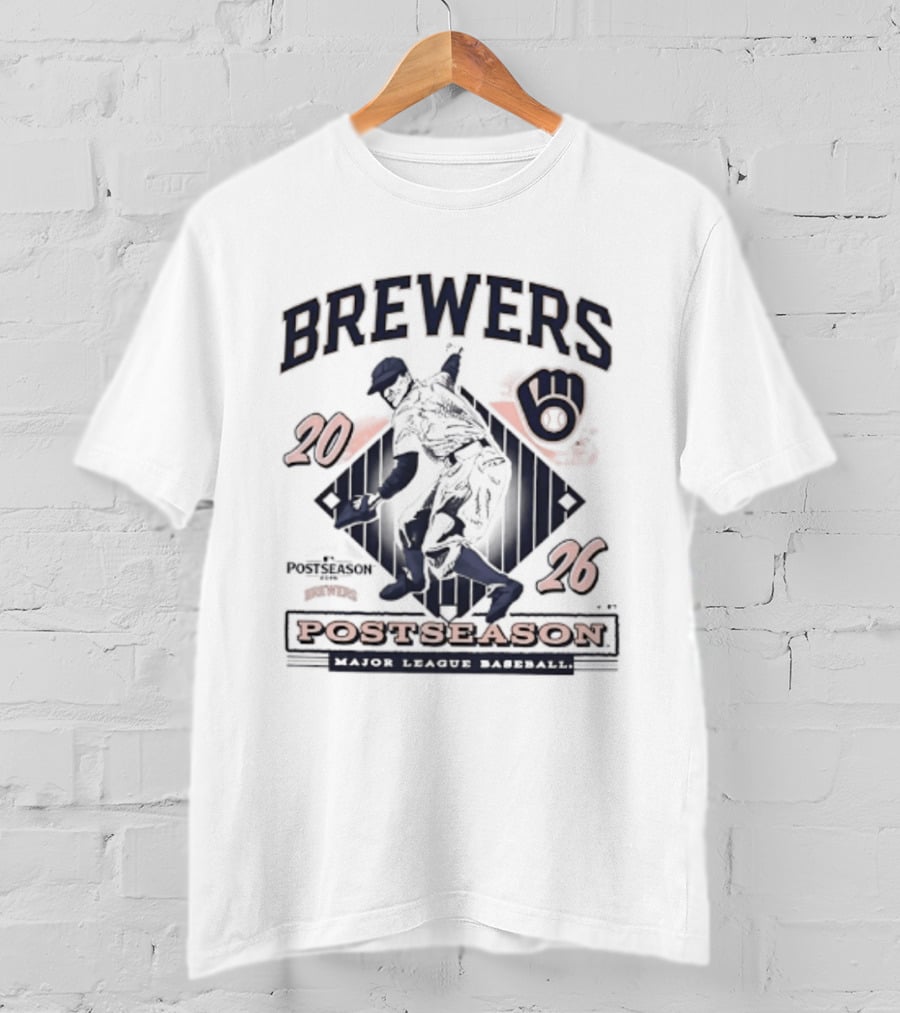 Brewers 2026 Postseason March To October T-Shirt