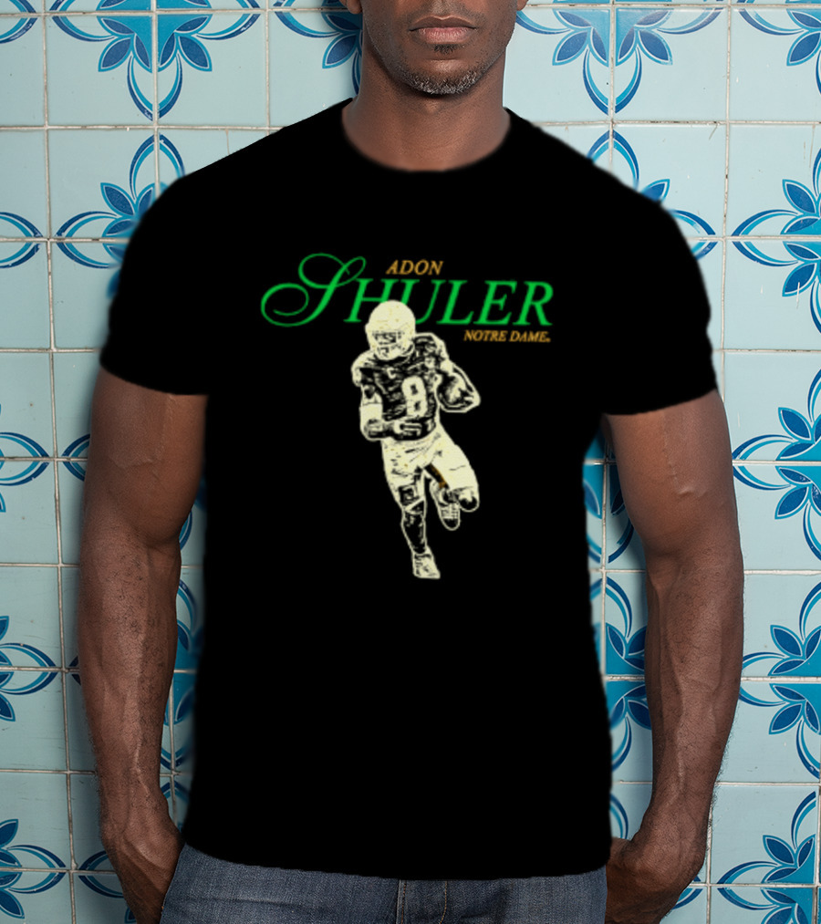 Adon Shuler Notre Dame Football Player 8 T-Shirt