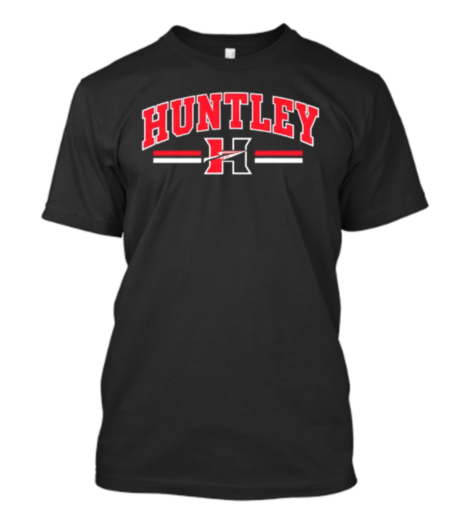 Huntley H High School Red Raiders Varsity Team Spirit T-Shirt