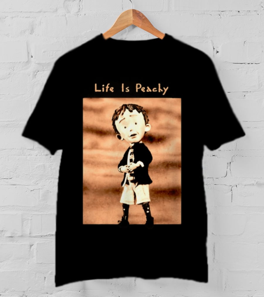 Life Is Peachy Korn Nu Metal Character Jonathan Davis T-Shirt