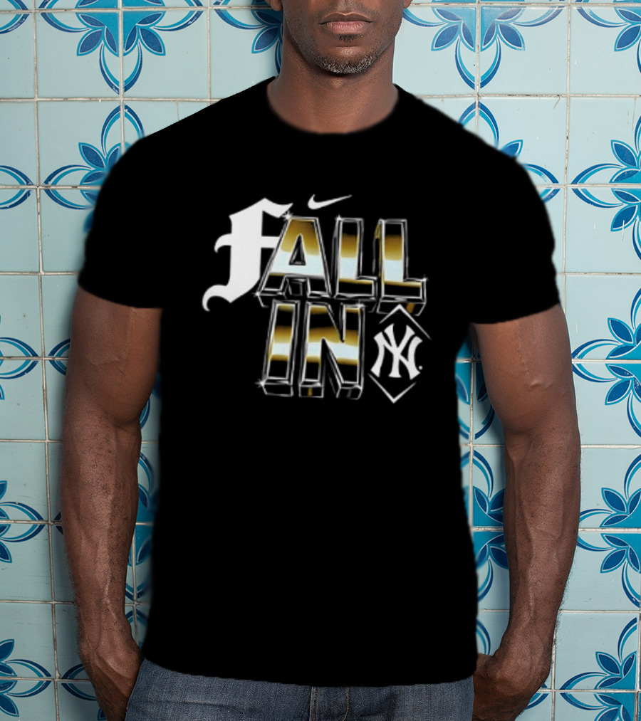 Nike New York Yankees Fall In 2026 Postseason T-Shirt