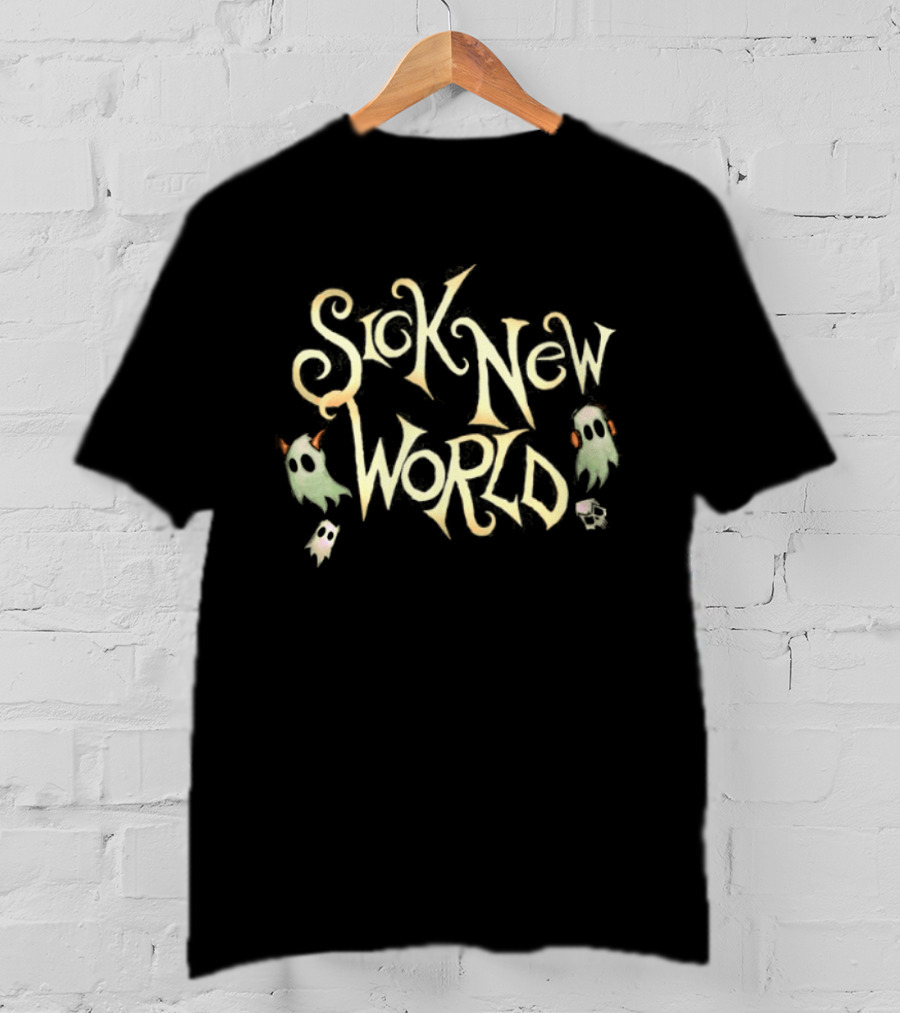 Sick New World Texas 2026 Festival Fort Worth TX October 24 Texas Motor Speedway Ghostly Lineup T-Shirt