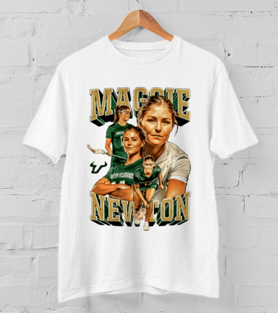 Maggie Newton South Florida Lacrosse Player USF T-Shirt