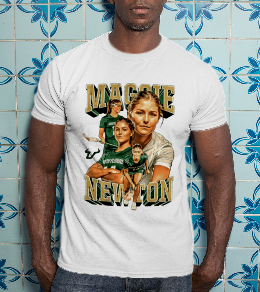 Maggie Newton South Florida Lacrosse Player USF T-Shirt