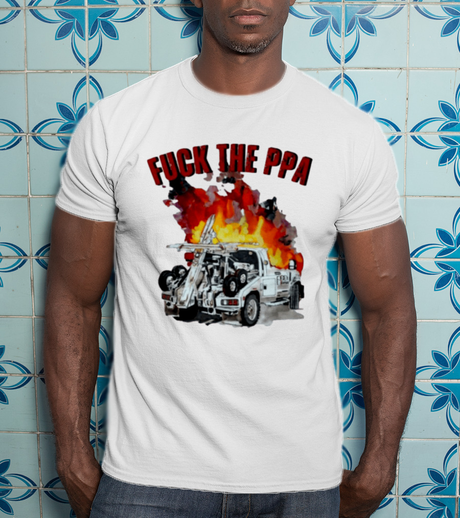 Philadelphia Parking Authority Tow Truck Fire Protest T-Shirt