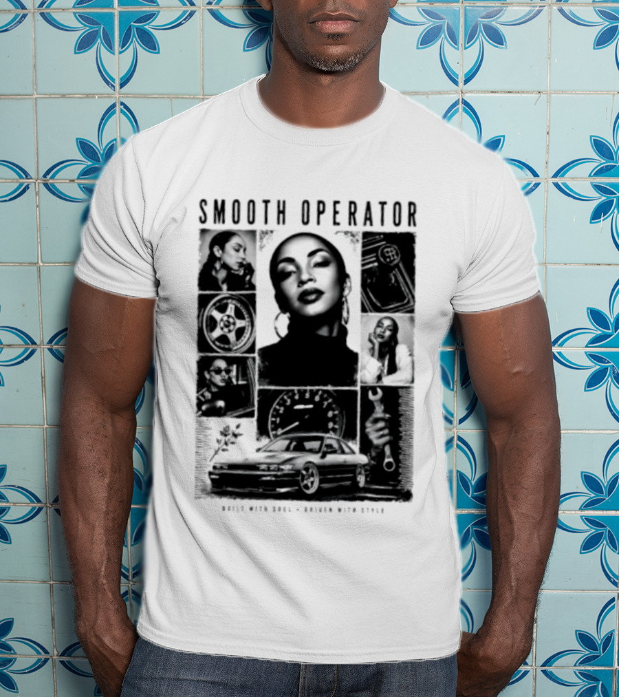 Smooth Operator Built With Soul Driven With Style Vintage Car Icon Retro Look T-Shirt