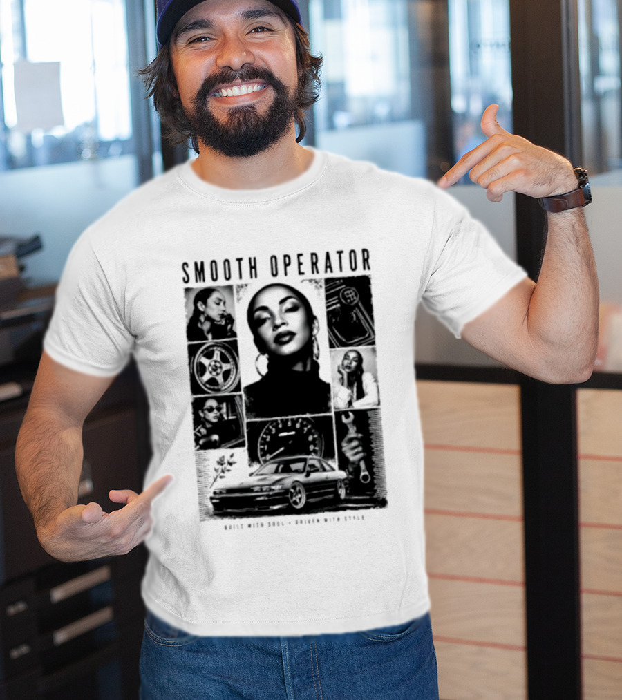 Smooth Operator Built With Soul Driven With Style Vintage Car Icon Retro Look T-Shirt
