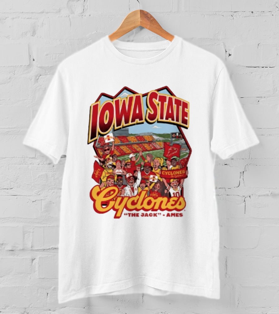 Iowa State Cyclones Football Fans At The Jack Trice Stadium Ames T-Shirt