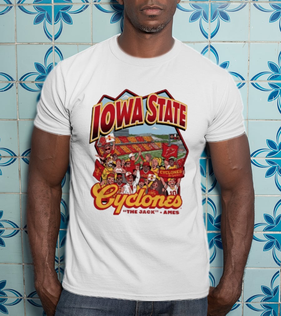 Iowa State Cyclones Football Fans At The Jack Trice Stadium Ames T-Shirt