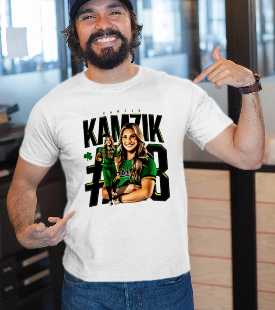 Kamryn Kamzik #23 Notre Dame NCAA Softball Player T-Shirt