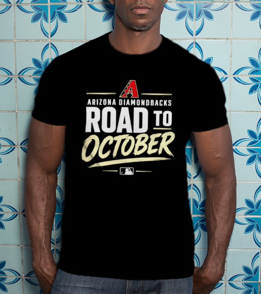 Arizona Diamondbacks Road To October MLB 2026 Postseason Journey T-Shirt